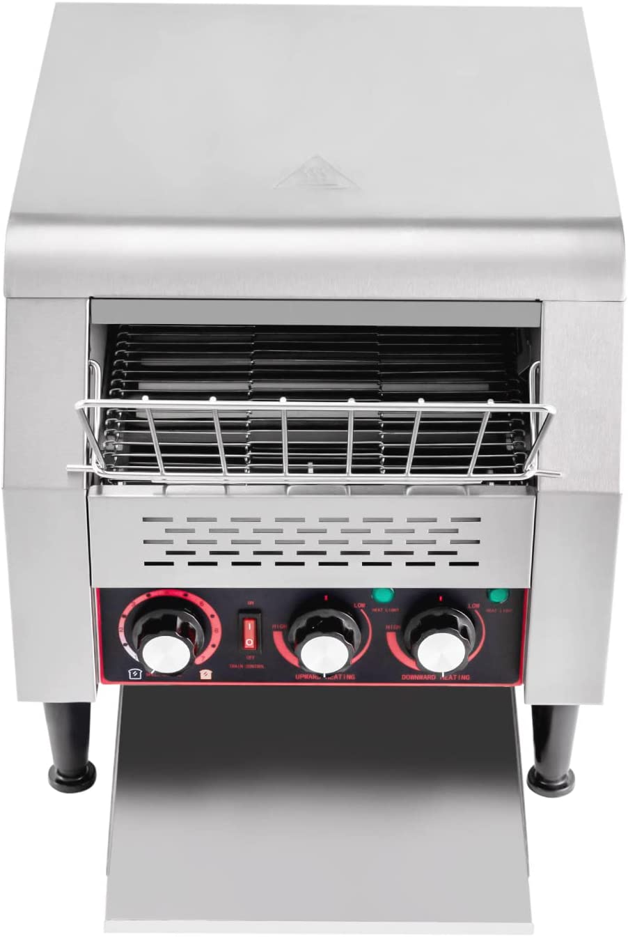 Miumaeov 300PCS/H Electric Restaurant Commercial Conveyor Toaster Tray Toasting Machine