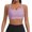 Light Purple, variant on OSOLU Women Fitness Shockproof High Strength Back Yoga Vest Large Size Sports Bra Workout Sports High Support Comfortable Bralettes Blue L