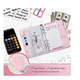 thumbnail image 2 of Bolsa De Carpeta Con Cremallera Carpeta A6 Organigastos Xtellar rosa, 2 of 3