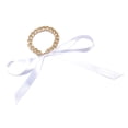 thumbnail image 1 of Tobillera Salvador de Lazo de Cadena Decoraciones Blanco, 1 of 10