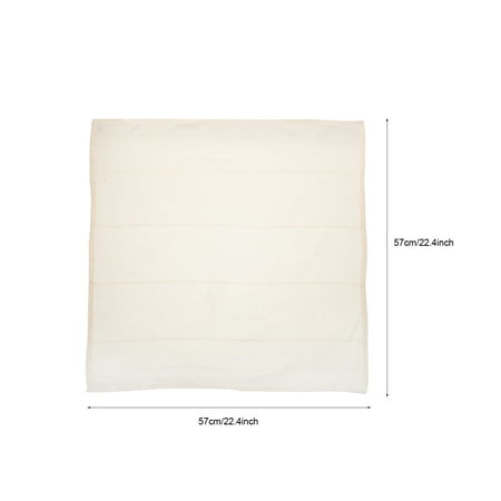 

4Pcs Cheesecloth Cotton Cloth Reusable Bean Curd Soy Milk Cotton Fabric (White)