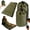 2 PCS Green, variant on 2-Pack Blanket, Sleeping Bag, Emergency Sleeping Bag Survival, Waterproof, Compact Lightweight, Emergency Mat for Survival Kit Car Camping Gear Hiking Go (2, Green)