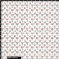 thumbnail image 3 of Stylish Fabric 44 in 100% Cotton Floral Flowers Sewing & Craft Fabric, 1 Yard By the Yard, Off White, Red, Black, 3 of 3