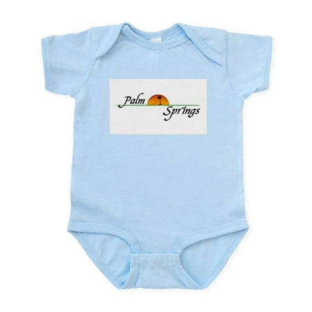 

CafePress - Palm Springs Sunset Infant Bodysuit - Baby Light Bodysuit Size Newborn - 24 Months