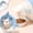M, variant on Cat Cone E-Collar, Soft After Surgery Elizabethan Collar Adjustable Cute Animal Design for Dogs Cats Puppies Kittens Rabbits Bunnies Prevents Licking