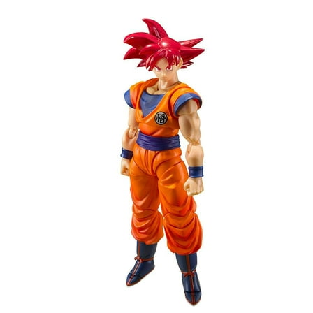 SH Figuarts Super Saiyan God Son Goku - Instilled with Light of Righteous Hearts
