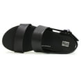 thumbnail image 3 of FitFlop Womens Gracie Back Strap Leather Sandals, 3 of 4