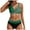 AG, variant on Women's High Cut Sexy Bikini Set 2 Piece Sporty Modest Swimsuits Tummy Control Bathing Suits for Women High Waisted Bikini Tops Bottoms Swimwear
