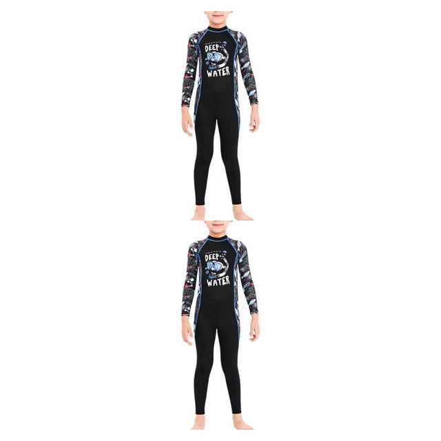 Sonducket Traje de neopreno para niños, sencillo, cómodo, de secado rápido, ropa de baño, traje húmedo para niños, ropa de baño para Type2 NO2