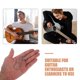 thumbnail image 5 of Stainless Steel Guitar Pick Finger Picks for Banjo Music Practice Silver Adjustable 4Pcs, 5 of 5