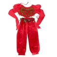 thumbnail image 2 of Rhuody 6-7 Years Outfits For Girls Solid Color Sleeveless Round Neck Children Belly Dance Kids Belly Dancing Cloth Fashion Playsuit Red, 2 of 3