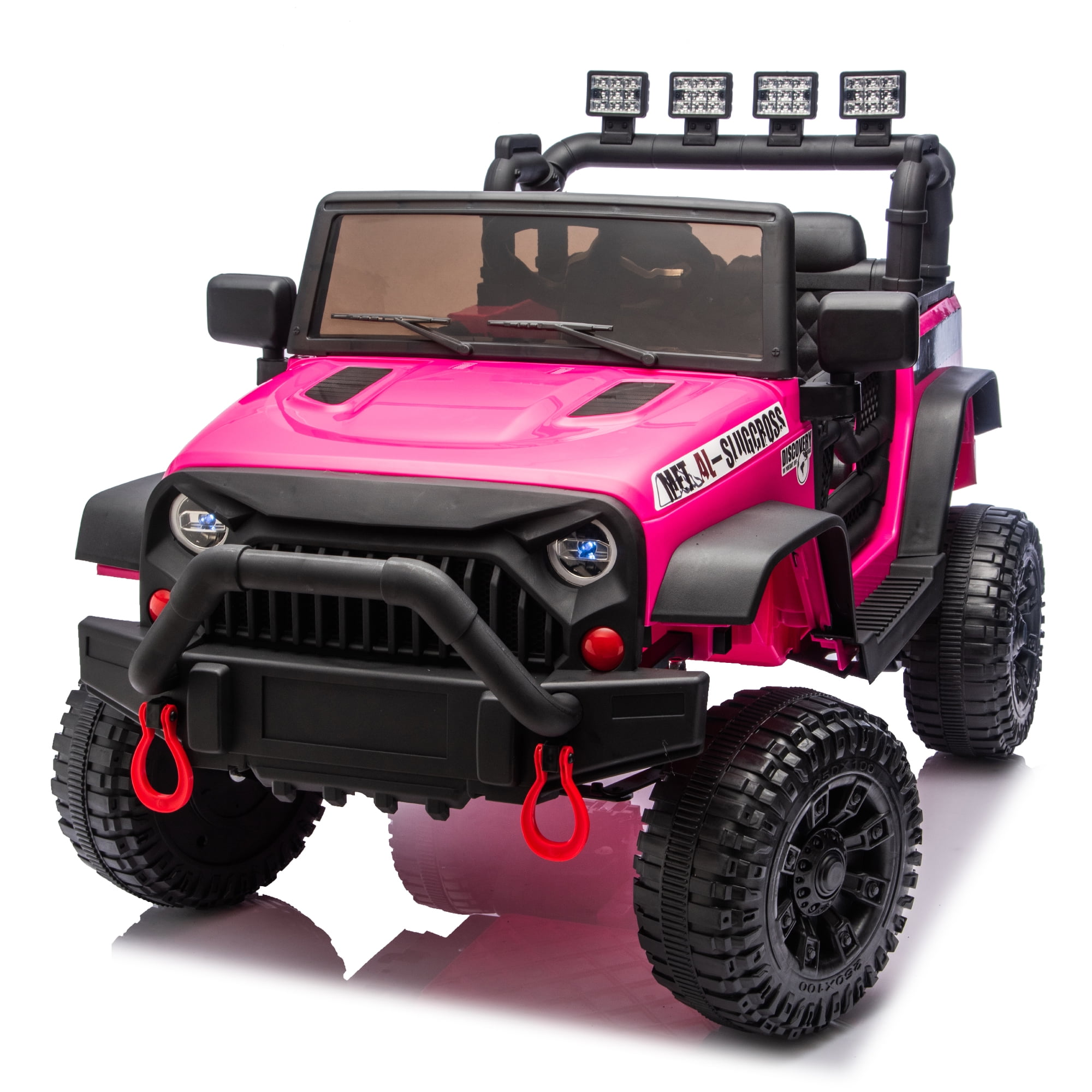 HappyToysWorldGulunbur 24V Electric Ride On Car for Kids, 400W High-Power Motor & 4-Wheel Suspension, Parents Can Drive with Remote or Kids Self Drive, Bluetooth, LED Dashboard, for Boys Girls 3+