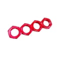 thumbnail image 2 of Tuerca de rueda hexagonal de 4x 17 mm para Arrma 6S Notorious Karton Outcast rojo, 2 of 5