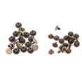 thumbnail image 2 of Flat Head Rivets & Screws Bronze, 20pcs Flat Head Copper Brass Screws Nuts Nails Rivets Leather  Accessory DIY Leather Craft, 2 of 8