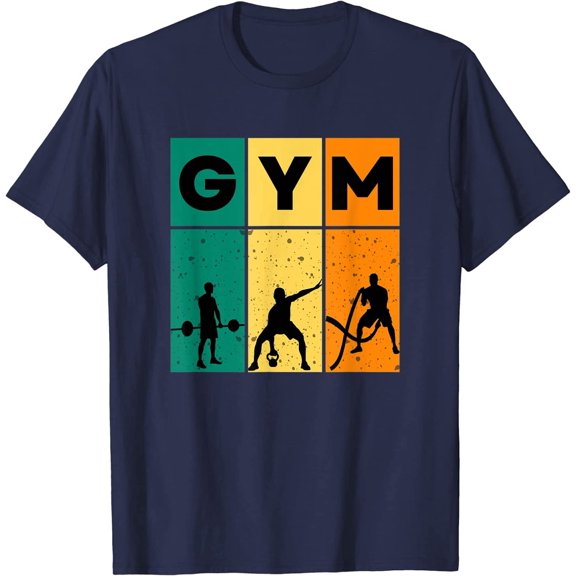 Cool GYM Gymnasium Workout Sport Fitness Cardio Motivational T-Shirt