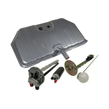 FiTech 58024 EFI Fuel Tank, 1969 Camaro, Notched Corner, w Pump