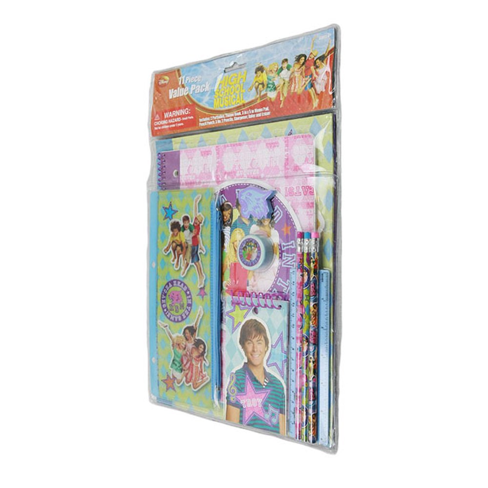 Stationery Set High School Musical 11 pcs Value Pack School Supply