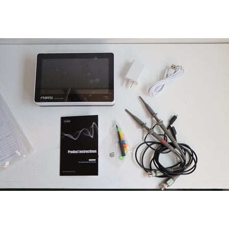 FNIRSI 1013D Mini 7" Touch Digital Tablet Oscilloscope 2CH 100MHz Bandwidth 1GS
