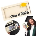 thumbnail image 1 of Graduation 2026 Graduation Holder Grad Wooden Card Box Holder DIY Envelope Wallet Senior Birthday Present For Grads(Class Of 2026), 1 of 8