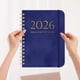 thumbnail image 1 of Agenda 2025 | Cuaderno A5 con espiral, correa de cuero y tarjetas de seguimiento de objetivos | Agenda diaria, semanal y mensual para estudiantes y profesionales, 1 of 5