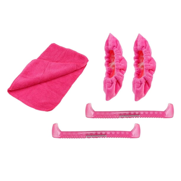 Fundas para cuchillas de patines de hielo Equipo de hockey sobre hielo Protectores para patines de hielo Fundas para patinaje sobre hielo Rosa