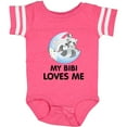 thumbnail image 3 of Inktastic Raccoon My Bibi Loves Me Boys or Girls Baby Bodysuit, 3 of 5