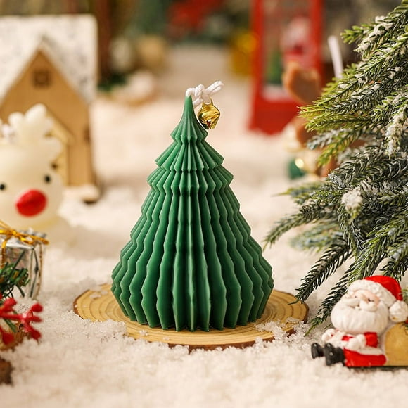 Xiao Hua 2 velas perfumadas para el hogar, aromaterapia, decoración del hogar, para reuniones familiares, fiestas, cumpleaños, Navidad (verde)