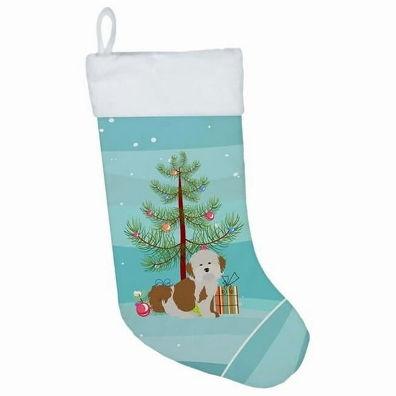 Carolines Treasures CK3458CS Havanese Christmas Tree Christmas Stocking