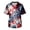 Hot Pink, variant on Independence Day Scrubs for Men Fashion Patriotic V-Neck Short Sleeve Graphic Printed Scrub Uniform Summer Comfortable Stretchy Work Uniform with Pockets Hot Pink L