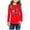 Red, variant on Bnwani Long Sleeve Toddler Shirt Crew Neck Casual Cute Tops 3-4t