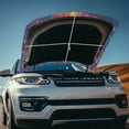 thumbnail image 5 of Uorisanigo Car Hood Cover Stretch Polyester Galaxy Wolf Car Bonnet Banner Removable All Weather Universal Cars Hood Protective Accessories for SUV Sedan Truck Pickup, 5 of 7