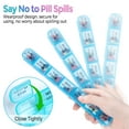 thumbnail image 3 of Zoksi Monthly Pill Organizer 1 Times a Day, 28 Day 4 Week Pill Box Organizer, One Month Pill Case, for Elderly, Daily Medcine Container for Vitamins, Supplement & Medication, 3 of 7