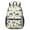 Tractor and Haystacks, variant on Tractor and Barns Green Pattern 17" School Backpacks for Teens,Waterproof Oxford Fabric,S-Shape Padded Straps for School,Travel,Hiking,Camping