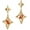 Red, variant on Star Drop Dangle Earrings for Women Trendy Unique Sparkly Rhinestone Stud Fashion Jewelry Gift