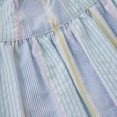 thumbnail image 3 of Minymo Robe en Seersucker à Manches Courtes - Bleu Wan (3 Ans), 3 of 3