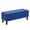 Dark blue, variant on Storage Ottoman 42 Inches Upholstered Fabric Storage Ottoman Bench Rectangle Button Tufted Long Shoe Bench,Dark grey