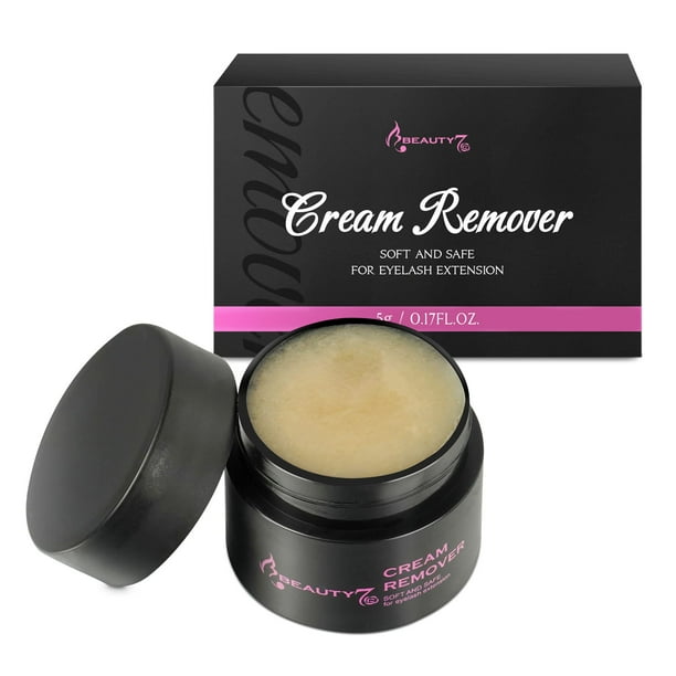 Crema removedora de extensiones de pestañas Beauty7 5g
