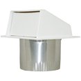 thumbnail image 2 of Builder's Best 3" Eave Exhaust Vent for Clothes Dryers or Bathroom Fans, White, 2 of 3