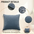 thumbnail image 2 of AUQ 4Pcs Decorative Pillow Covers No Thread Loss 20X20 Pillow Cover No Loose Threads Throw Pillow Covers Style5, 2 of 7