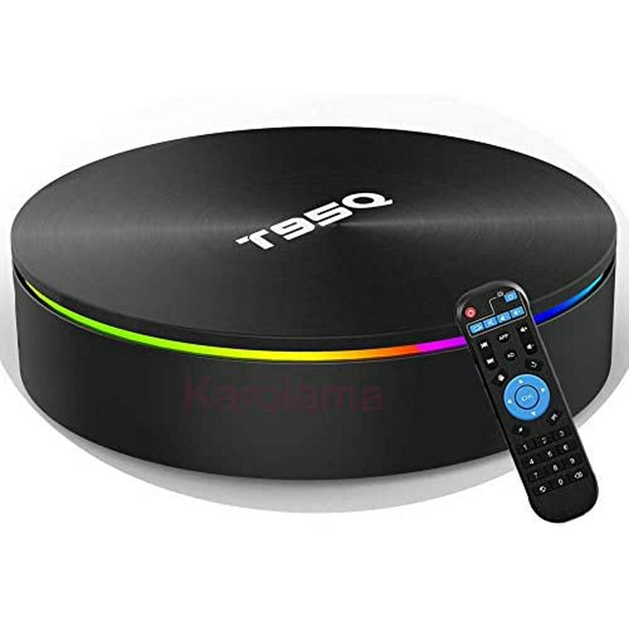 Android 9.0 TV Box 4GB RAM 64GB ROM T95Q Android TV Boxes Quad