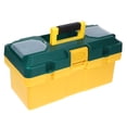 thumbnail image 6 of Hemoton Plastic Toolbox Multi-functional Toolbox Tool Storage Box Large Capacity Storage Box, 6 of 7