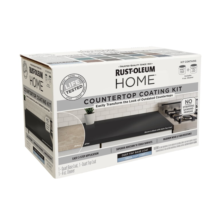 Rust-Oleum Home Countertop Satin Coating Kit, Black photo 5