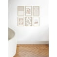 thumbnail image 6 of HAUS AND HUES 12x18 Picture Frames for Wall - Set of 6, Poster Frames 12x18, Picture Frames 12x18, 12x18 wall Frames Collage Set, 12 x 18 Wood Picture Frames (Beige Frame), 6 of 6