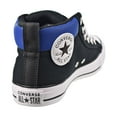 thumbnail image 3 of Converse Chuck Taylor All Star Street Mid Men's Shoes Black-White-Blue 164887f, 3 of 6