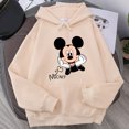 thumbnail image 4 of Sudadera con estampado de dibujos animados de Disney Frauen Lustige Hip Hop Mickey Maus Druck Herbst Und modo de invierno Harajuku Stil Sudadera con capucha, 4 of 5
