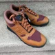 thumbnail image 1 of New Balance Vibram Rainier Men's Low Brown Red Hiking Leather Shoes Size 8.5, 1 of 6