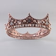 thumbnail image 2 of Accesorios para el cabello de boda con corona vintage, coronas de reina de cristal de lujo, tiaras de novia, 2 of 7