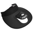thumbnail image 3 of Ventilador Viseras para el sol Sombrero ajustable 3 engranajes Carga USB Protección solar Ventilador Sombrero para el sol para verano Negro, 3 of 9