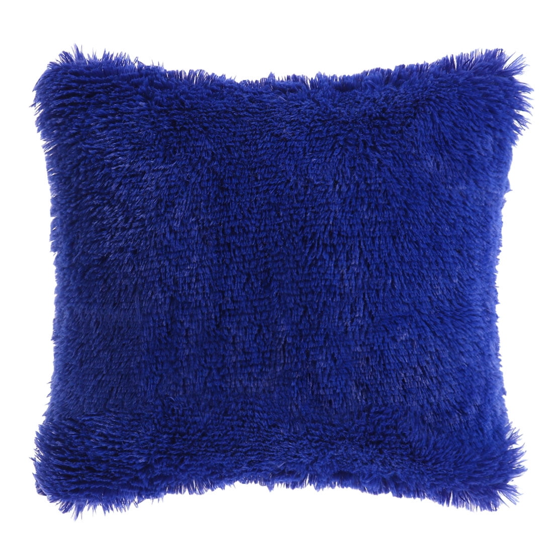 Christmas Home Decor Throw Pillow Cover Faux Fur Cushion Cover Plush Walmart