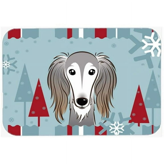 Carolines Treasures  Winter Holiday Saluki Mouse Pad